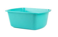 Wash Basin 7-2/5 Quart Rectangle NonSterile Turquoise H362-07 Each/1 H362-07 MEDEGEN MEDICAL PRODUCTS LLC 255264_EA