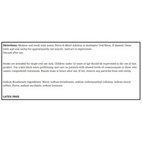 Oral Swabstick Toothette Plus Foam Tip Sodium Bicarbonate 6076 Pack/20 6076 SAGE PRODUCTS INC. 362537_PK