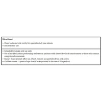 Oral Swabstick Toothette Foam Tip Untreated 5602UT Case/1000 SAGE PRODUCTS INC. 33711_CS