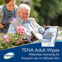 Personal Wipe TENA UltraFlush Soft Pack Aloe / Vitamin E / Chamomile Scented 48 Count 65726 Pack/48 65726 SCA PERSONAL CARE 931638_PK