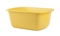 Wash Basin Polypropylene 7-2/5 Quart Rectangle H362-05 GOLD Case/50 MEDEGEN MEDICAL PRODUCTS LLC 141654_CS