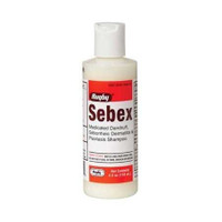 Dandruff Shampoo Sebex 4 oz. Flip Top Bottle Unscented 00536196297 Pack of 1 1915255 Sebex 261786_EA