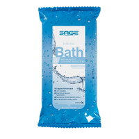 Bath Wipe Essential Bath Soft Pack Aloe Fresh Scent 8 Count 7800 Box/240 7800 SAGE PRODUCTS INC. 746638_BX