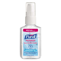 Hand Sanitizer Purell Advanced 2 oz. Alcohol Ethyl Gel Pump Bottle 9606-24 Each/1 9606-24 GOJO INDUSTRIES INC 451353_EA