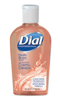 Shampoo and Body Wash Dial 7.5 oz. Squeeze Bottle Peach Scent DIA 04014 Case/24 DIA 04014 LAGASSE INC 683795_CS