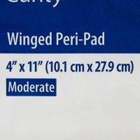 OB / Maternity Pad Versalon With Wings Super Absorbency 1580A BG/16 1580A KENDALL HEALTHCARE PROD INC. 721379_BG