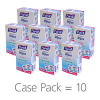 Sanitizing Skin Wipe Purell Individual Packet Alcohol Ethyl Alcohol Scent 1 Count 9022-10 Case/1000 22-Oct GOJO INDUSTRIES INC 554273_CS