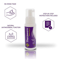 No-Rinse Body Wash Theraworx Foaming 8 oz. Pump Bottle Lavender Scent HXC-08Z Each/1 HXC-08Z AVADIM LLC (THERAWORX) 798262_EA