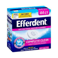 Denture Cleaner Efferdent Tablet 3485109 Box/44 3485109 US PHARMACEUTICAL DIVISION/MCK 995747_BX