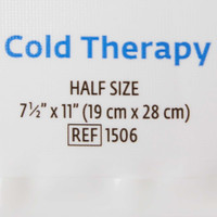 Cold Pack ColPaC General Purpose Half Size 7-1/2 X 11 Inch Blue Vinyl Reusable 1506 Each/1 1506 CHATTANOOGA CORP. 147549_EA