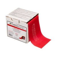 Exercise Band Thera-Band Red 25 Yard Medium Resistance 20334 Each/1 20334 THE PALM TREE GROUP 480032_EA