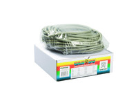Exercise Tubing CanDo Low Powder Silver 100 Foot 2X-Heavy Resistance 105526 Each/1 105526 FABRICATION ENTERPRISES 331944_EA