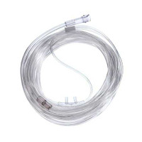 Nasal Cannula Continuous Flow Hudson RCI Adult Curved Prong / NonFlared Tip 1810 Case of 50 1810 TELEFLEX MEDICAL 151830_CS
