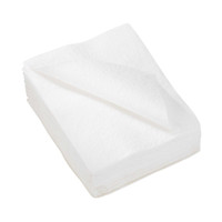 Washcloth McKesson 10 X 13 Inch White Disposable 18-950753 Pack/70 18-950753 MCK BRAND 762730_PK