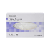 Facial Tissue McKesson White 6 X 8 Inch 165-FT90 Case/6480 165-FT90 MCK BRAND 1040598_CS