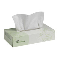 Facial Tissue Envision White 8 X 8-3/10 Inch 47410 Case/30 47410 GEORGIA PACIFIC FT JAMES DIV 358856_CS