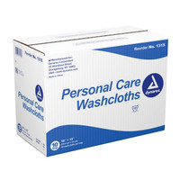 Washcloth 10 x 13 Inch White Disposable 1315 Box/50 1315 DYNAREX CORP. 837502_BG