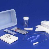 Intermittent Catheter Tray Curity Open System / Urethral 14 Fr. Without Balloon Red Rubber 3217 Each/1 3217 KENDALL HEALTHCARE PROD INC. 10253_EA