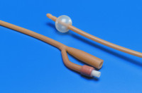 Foley Catheter Kenguard™ 2-Way Standard Tip 30 cc Balloon 20 Fr. Silicone Oil Coated Latex 3611- Carton/10