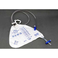 Urinary Drain Bag AMSure Anti-Reflux Valve 2000 mL AS332 Each/1 AS332 AMSINO INTERNATIONAL INC 671564_EA