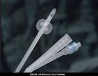 Foley Catheter Bardia 2-Way Standard Tip 5 cc Balloon 18 Fr. Silicone 806518 Case/12 806518 BARD MEDICAL DIVISION 159988_CS