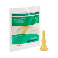 Male External Catheter Freedom Clear Self-Adhesive Strip Latex Intermediate 8205 Box/100 8205 COLOPLAST INCORPORATED 327124_BX