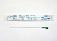 Urethral Catheter Cure Catheter Straight Tip 14 Fr. 10 Inch P14 Each/1 P14 CURE MEDICAL 806137_EA