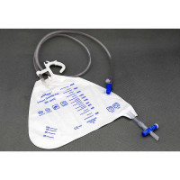 Urinary Drain Bag AMSure Anti-Reflux Valve 2000 mL AS332 Case/20 AS332 AMSINO INTERNATIONAL INC 671564_CS