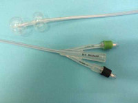 Foley Catheter Duette 2-Way Subsumed Tip 10 cc Proximal Balloon 5 cc Distal Balloon 16 Fr. Silicone D-10016 Box/10 D-10016 POIESIS MEDICAL 987351_BX