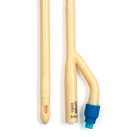Foley Catheter 2-Way Standard Tip 5 cc Balloon 24 Fr. Silicone Coated Latex 4944 Case/10 4944 DYNAREX CORP. 735214_CS