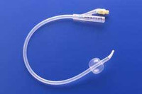 Foley Catheter Rusch 2-Way Coude Tip 5 cc Balloon 18 Fr. Silicone 171305180 Each/1 171305180 TELEFLEX MEDICAL 477155_EA