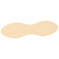 Medical Spoon McKesson Double Ended Tan Wood 24-625 Box of 1 24-625 McKesson 473482_BX