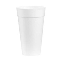 Drinking Cup WinCup 20 oz. White Styrofoam Disposable C2022 Case/500 C2022 WINCUP 871741_CS