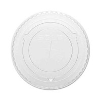 Lid Dart Clear Straw Slot 600TS SL/100 600TS SOLO/SWEETHEART CUP COMPANY 1004506_SL