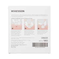 Hydrocolloid Dressing McKesson 4 X 4 Inch Square Sterile 1883 Each/1 1883 MCK BRAND 882982_EA