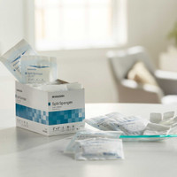 I.V. / Drain Split Dressing McKesson Poly / Rayon Blend 2 X 2 Inch Square Sterile 16-42026 Box/70 16-42026 MCK BRAND 482414_BX