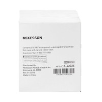 I.V. / Drain Split Dressing McKesson Poly / Rayon Blend 2 X 2 Inch Square Sterile 16-42026 Box/70 16-42026 MCK BRAND 482414_BX