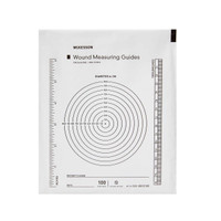 Wound Measuring Guide McKesson Clear Plastic NonSterile 5 x 7 Inch 533-30012100 Pack of 1 533-30012100 McKesson 580718_EA