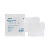 Gauze Sponge McKesson Cotton 6 X 6-3/4 Inch Rectangle Sterile 16-42626 Box/40 16-42626 MCK BRAND 446053_BX