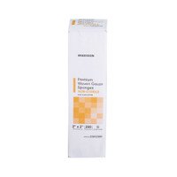 Gauze Sponge McKesson Cotton Gauze 8-Ply 2 X 2 Inch Square NonSterile 22802000 Case/5000 22802000 MCK BRAND 446037_CS