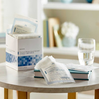 USP Type VII Gauze Sponge McKesson Cotton Gauze 12-Ply 3 X 3 Inch Square Sterile 16-42332 Box/80 16-42332 MCK BRAND 447084_BX