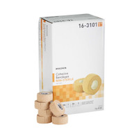 Cohesive Bandage McKesson 1 Inch X 5 Yard Standard Compression Self-adherent Closure Tan NonSterile 16-3101 Case/30 16-3101 MCK BRAND 464151_CS