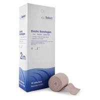 Elastic Bandage McKesson 2 Inch X 5 Yard Hook and Loop Closure NonSterile 052 Case/50 52 MCK BRAND 911846_CS