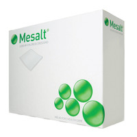 Sodium Chloride Impregnated Dressing Mesalt® Square 4 X 4 Inch / 2 X 2 Inch Folded Sterile 285580 Each/1