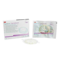 Foam Dressing 3M Tegaderm 5-5/8 X 6-1/8 Inch Oval Adhesive with Border Sterile 90613 Box/5 90613 3M 479850_BX