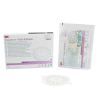 Foam Dressing 3M Tegaderm 5-1/2 X 5-1/2 Inch Heel Adhesive with Border Sterile 90619 Each/1 90619 3M 472010_EA