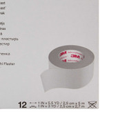 Medical Tape 3M Microfoam Water Resistant Foam / Acrylic Adhesive 1 Inch X 5-1/2 Yard NonSterile 1528-1 Box/12 1528-1 3M 5959_BX