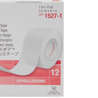 Medical Tape 3M Transpore Water Resistant Plastic 1 Inch X 10 Yard NonSterile 1527-1 Case/120 1527-1 3M 5762_CS