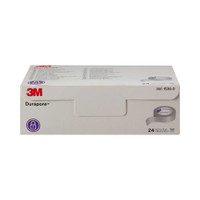 Medical Tape 3M Durapore Silk-Like Cloth 1/2 Inch X 10 Yard NonSterile 1538-0 Box/24 1538-0 3M 5774_BX