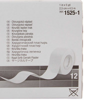 Medical Tape 3M Blenderm Waterproof Plastic 1 Inch X 5 Yard NonSterile 1525-1 Each/1 1525-1 3M 5758_EA